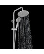 Wall Mounted Bathroom Shower Mixer Thermostatic Faucet Sprayer Valve Hose Pipe Set
