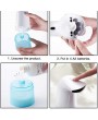 Soap Dispenser,Automatic Foam Soap Dispenser Touchless Hand Free Soap Dispenser/Adjustable Soap Dispensing Volume/Hanging Wall for Kitchen/Bathroom/Hotel/Hospital