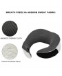 [US-W]Functional Neck Pillow SN-FC583 Hook and Loop Fastener Grey