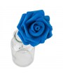 50pcs PE Foam Rose Flower Dark Blue